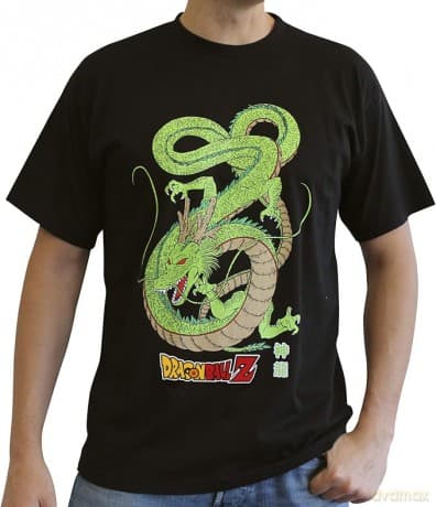 DRAGON BALL T-shirt DBZ/ Shenron man SS black basic M