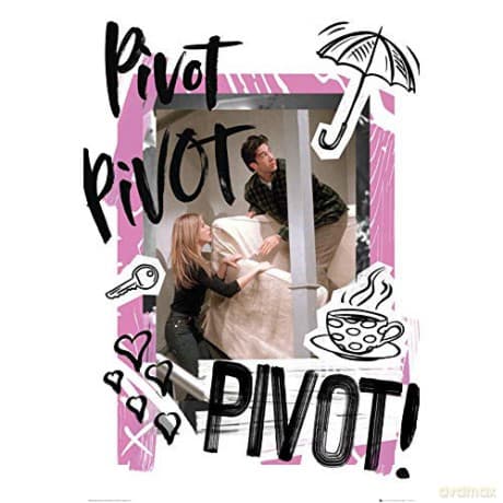 Friends: Friends Pivot Maxi Plakat [PLAKAT]