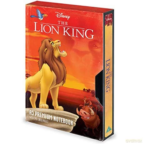 The Lion King: The Lion King Vhs (A5 Premium Notes)