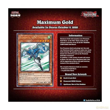 YU-GI-OH! JCC - Coffret Gold Maximum (08/10)
