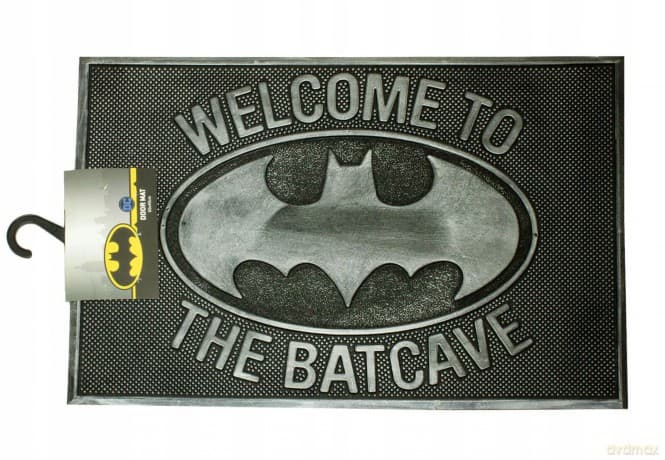 Batman Batcave Gumowa wycieraczka
