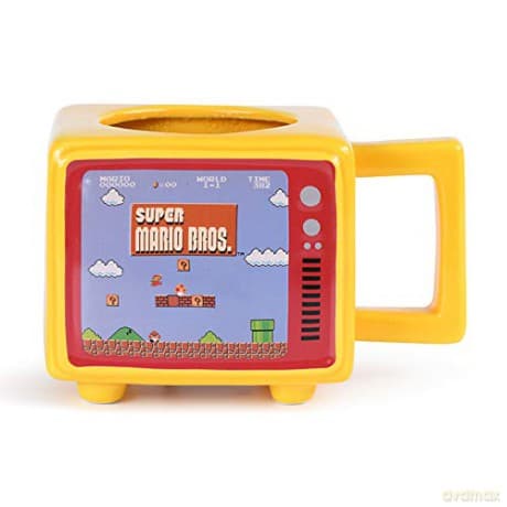 Supermario: Nintendo - Supermario Retro TV Heat Change Mug