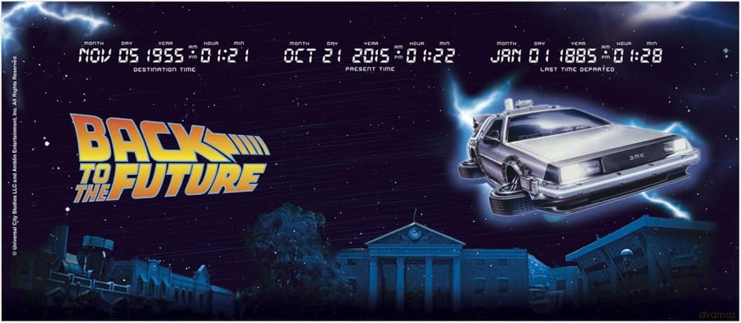 BACK TO THE FUTURE - Kubek - 320 ml - Delorean