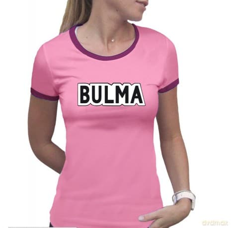 DRAGON BALL - Tshirt Bulma woman SS pink - premium