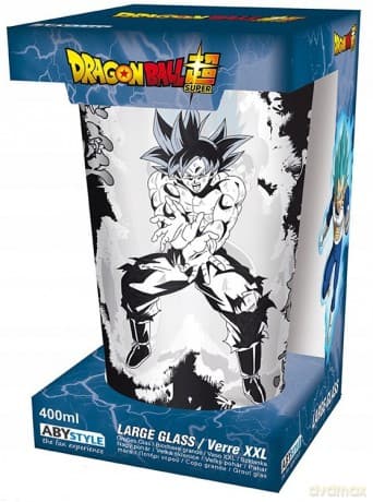 DRAGON BALL SUPER - Duża szklanka  - 400ml - Goku/Vegeta