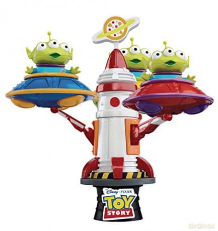 TOY STORY - Diorama D-Stage 052DX Alien Spin UFO 16 cm