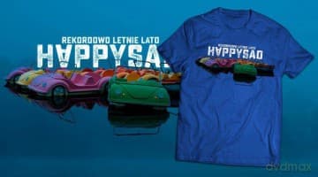 Happysad: Rekordowo Letnie Lato T-shirt męski XXL