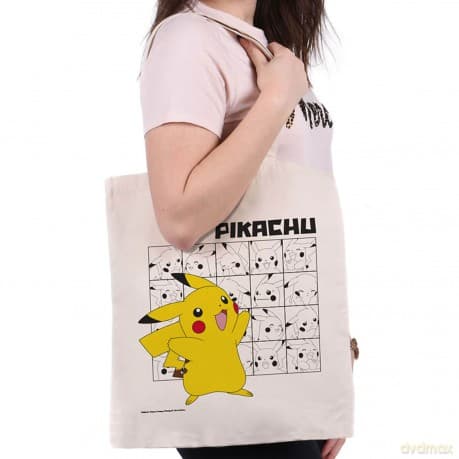 Pokemon: Pokemon Pikachu bawełniana torba materiałowa