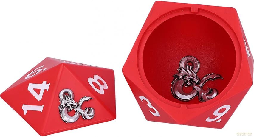 Dungeons & Dragons D20 Pudełko na kości 13.5 cm