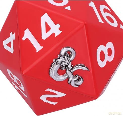 Dungeons & Dragons D20 Pudełko na kości 13.5 cm