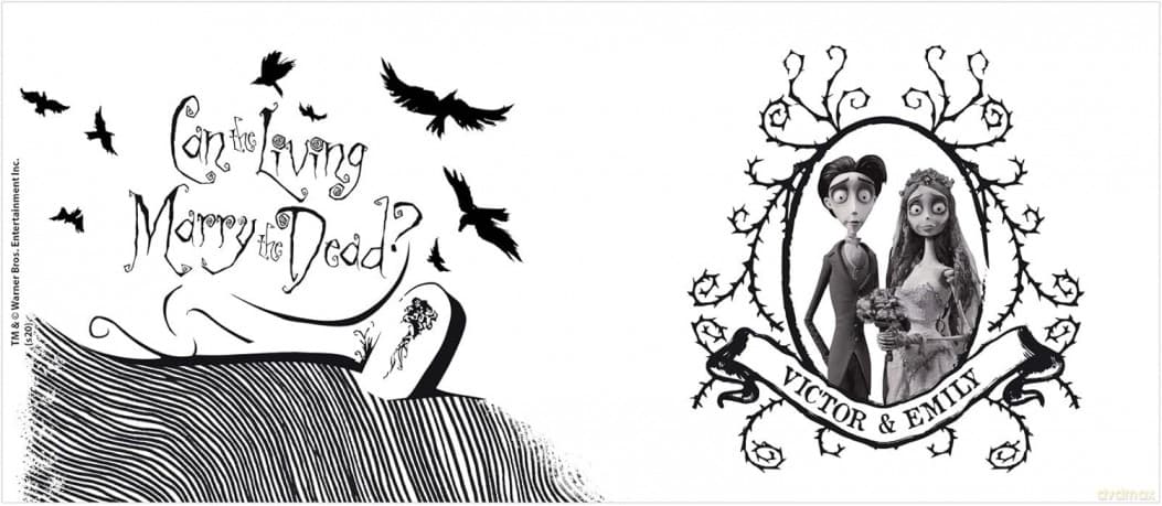 CORPSE BRIDE - Kubek - 320 ml - Victor & Emilyi