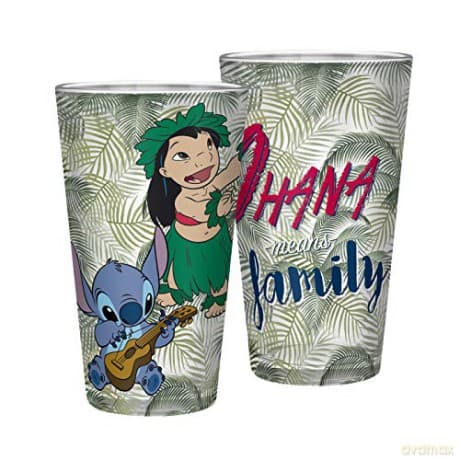 DISNEY - Duża szklanka - 400 ml - Lilo & Stitch