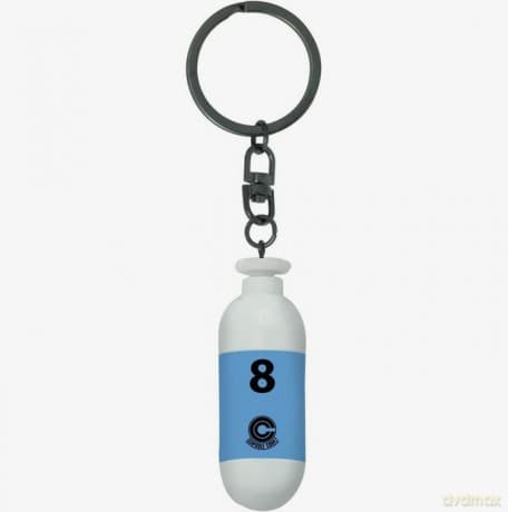 DRAGON BALL - Brelok 3D DBZ/Blue Plastic Capsule