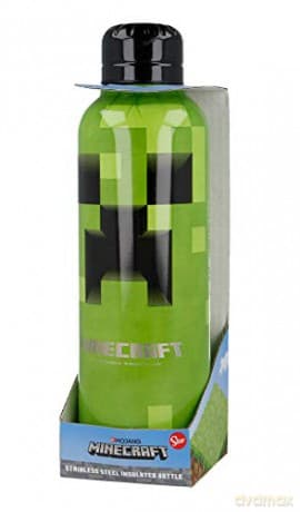MINECRAFT Butelka ze stali nierdzewnej - 515 ml