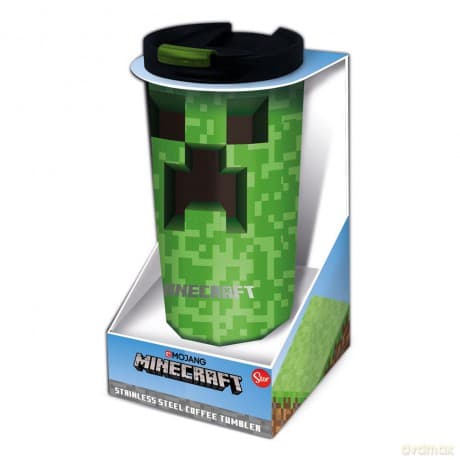 MINECRAFT Kubek ze stali nierdzewnej - 425 ml