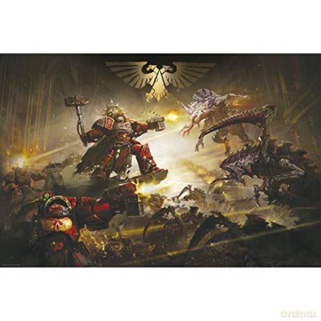 WARHAMMER 40K - Plakat The battle of Baal (91.5x61)