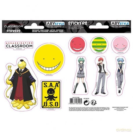 Assassination Classroom - Stickers - 16x11 cm/ 2 Sheets - Koro