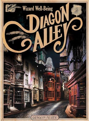 HARRY POTTER Zestaw plakatów Retro Hogwarts&Diagon (52x38) 2 szt.