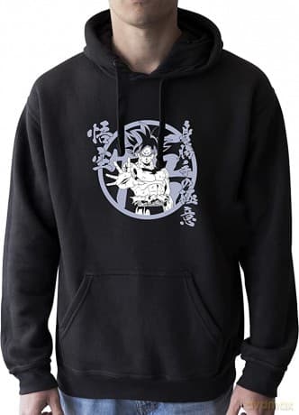 DRAGON BALL SUPER Sweat Goku UI man without zip black