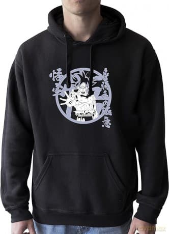 DRAGON BALL SUPER Sweat Goku UI man without zip black