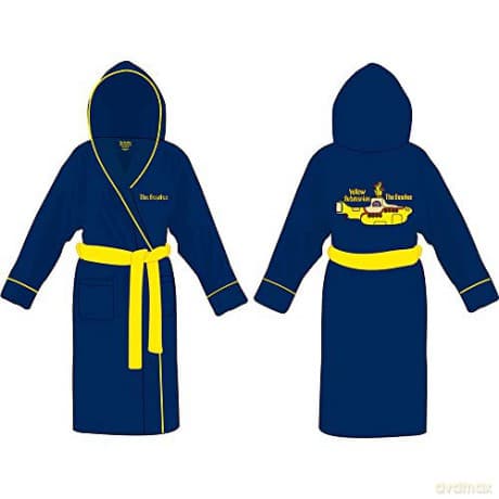 The Beatles: Yellow Submarine Navy / Yellow Trim szlafrok S/M