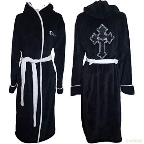 Tupac: Cross Trim szlafrok L/XL
