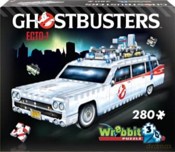Ghostbusters Ecto-1 280 el. 3D (Pogromcy duchów) [PUZZLE]
