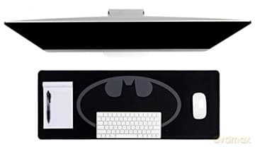 Batman Logo desk mat - mousepad (80 x 30 cm) / mata na biurko - podkładka pod myszkę - Batman (80 x 30 cm)