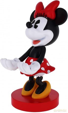 Disney Minnie Mouse Cable phone & controller holder / stojak Disney myszka Minnie (20 cm/micro USB)