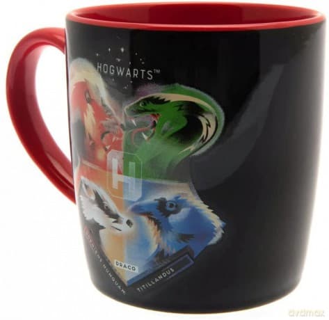 Harry Potter zestaw prezentowy (CRESTS - MAGICAL): filiżanka plus podkładka w ozdobnej puszce