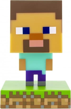 Minecraft Steve Icon Light / lampka Minecraft Steve