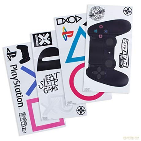 Playstation Wall Decals (21 pcs) / naklejki ścienne Playstation (21 szt)