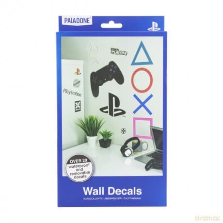 Playstation Wall Decals (21 pcs) / naklejki ścienne Playstation (21 szt)