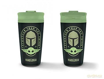 Star Wars: THE MANDALORIAN (STRONGER THAN YOU THINK) METAL TRAVEL MUG / kubek termiczny (metalowy) Gwiezdne Wojny - Mandalorian