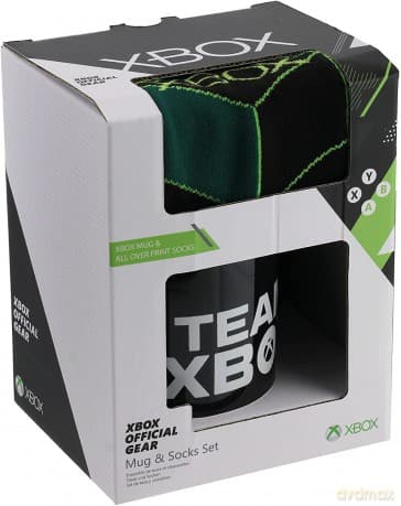 Xbox zestaw prezentowy: kubek, skarpertki