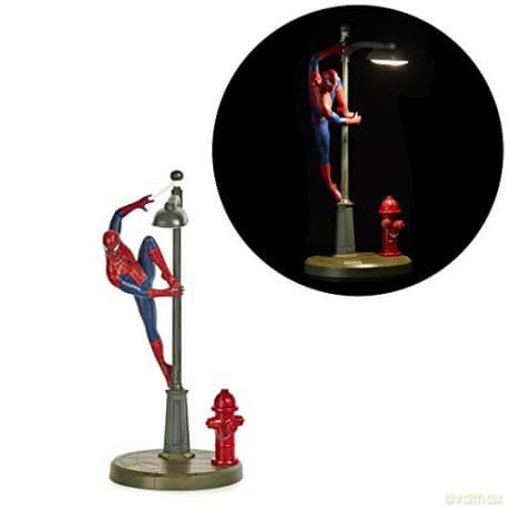 Spiderman lamp (high: 34 cm) / lampka Spiderman (wysokość 34 cm)