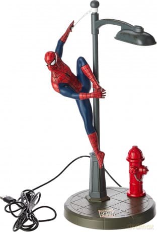 Spiderman lamp (high: 34 cm) / lampka Spiderman (wysokość 34 cm)