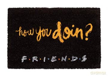 FRIENDS HOW YOU DOIN'? DOORMAT (60 X 40 cm) / wycieraczka pod drzwi Przyjaciele HOW YOU DOIN'? (60 x 40 cm)