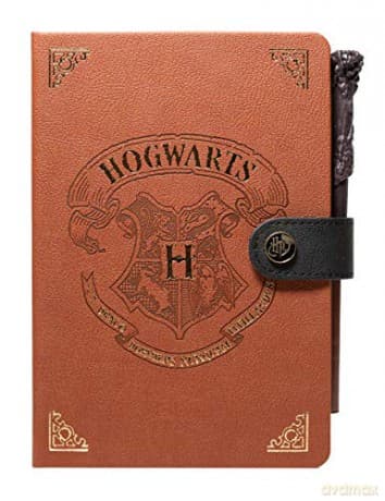 HARRY POTTER zestaw Harry Potter notatnik A5 plus długopis Różdżka