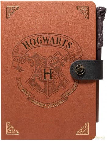HARRY POTTER zestaw Harry Potter notatnik A5 plus długopis Różdżka
