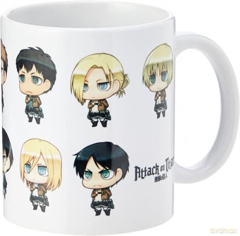 ATTACK ON TITAN - Kubek - 320 ml - All Chimis