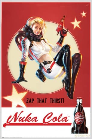 FALLOUT - Nuka Cola - Plakat / Poster (91.5x61)