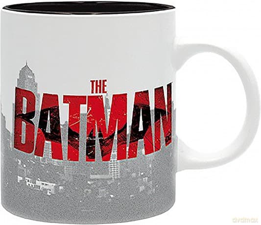 DC COMICS - Kubek - 320 ml - The Batman red silhouette - subli