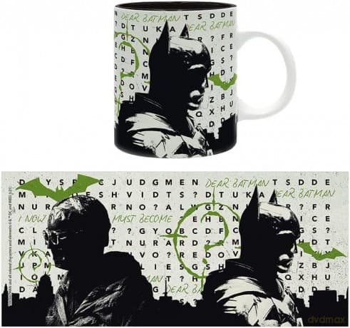 DC COMICS - Kubek - 320 ml - The Batman The Riddler & Batman - subli