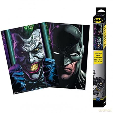 DC COMICS - Zestaw plakatów - Batman and Joker (52 x 38) 2 szt.