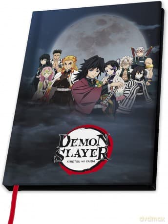 DEMON SLAYER - A5 Notes Pillars X4