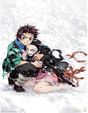 DEMON SLAYER Tanjiro & Nezuko Snow Plakat (91.5x61)
