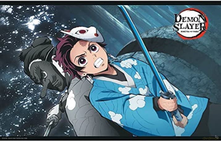 DEMON SLAYER Tanjiro & Urukodaki Plakat (91.5x61)