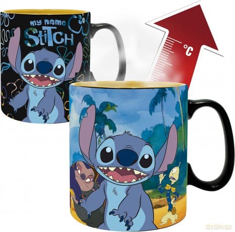 DISNEY - Kubek Heat Change - 460 ml - Lilo & Stitch - box