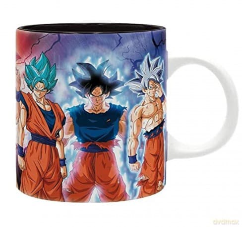 DRAGON BALL SUPER - Kubek - 320 ml - Goku transformations - subli -box